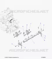 MOTOR, MOUNTING &amp; LONG BLOCK