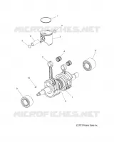 ENGINE, PISTON   KURBELWELLE