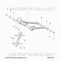 SUSPENSION, FRONT DREHMOMENTARM