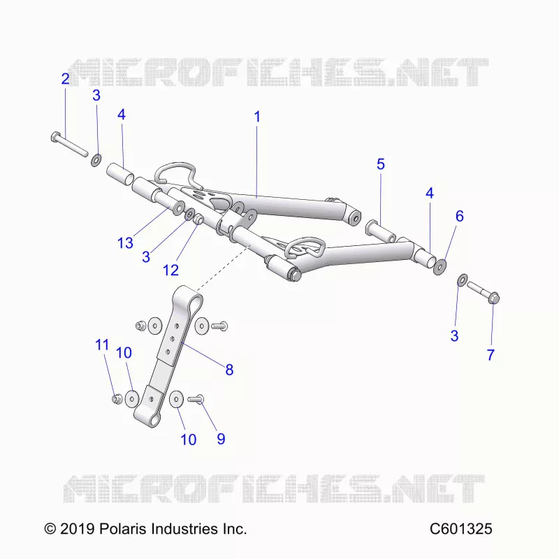 SUSPENSION, FRONT DREHMOMENTARM