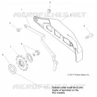 ANTRIEB, FRONT SPROCKET GUARD