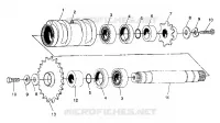 CENTER TIGHTENER ASSEMBLY 6X6 250 W938727 (4924092409026A)