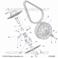 ANTRIEB, SECONDARY CLUTCH