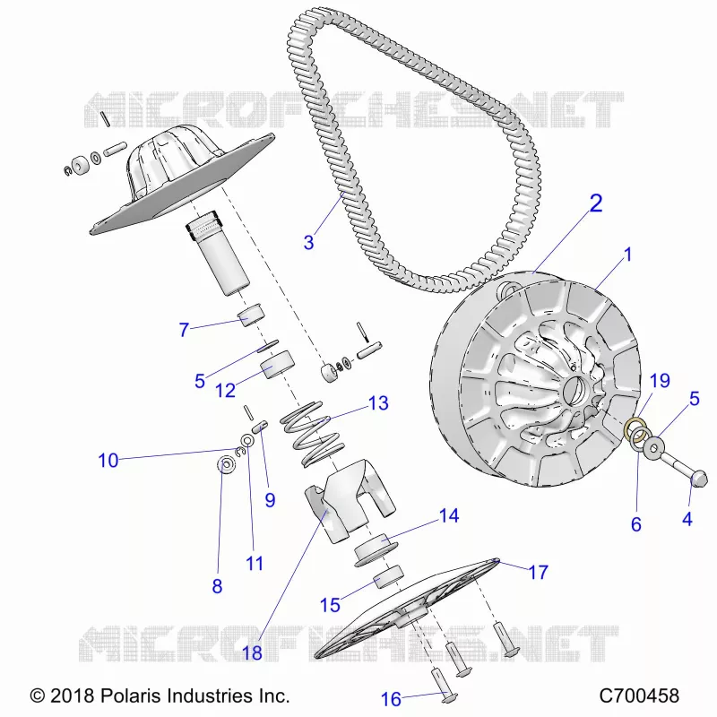 ANTRIEB, SECONDARY CLUTCH