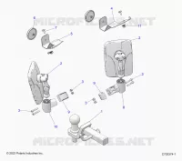 SPIEGELS, TRACTOR COMPONENTS- Z24NES99CM/FM (C703374)