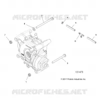 ANTRIEB, GEARCASE MOUNTING, REAR