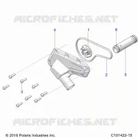 MOTOR, WATERPUMP IMPELLER AND COVER