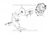 RH GETRIEBEGEHÄUSE and BREMSE MOUNTING  Trail Boss