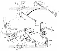 Querlenkern Magnum 4x4 W968144 and  Swedish Magnum 4x4 S968144 (4936053605B009)