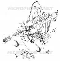 GETRIEBE VORNE SCRAMBLER W967840 (4935823582B002)