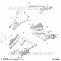 HINTERRADAUFHÃ„NGUNG CONTROL ARMS