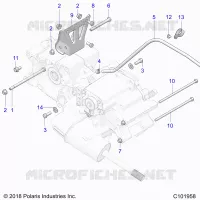 ANTRIEB, MAIN GEARCASE MOUNTING