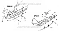 SKI STORM 0975782, STORM SE H975782, EUROPEAN STORM SE E975782, AND STORM R (4937823782B005)
