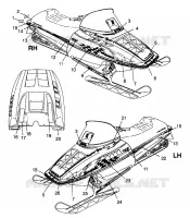 DECALS SUPER SPORT 0970761 (4937643764A011)