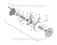 Antriebskupplung ASSEMBLY 500 EFI / 0930674 and  500 EFI SKS / 0930574 (4922962296023A)
