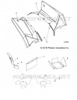 KAROSSERIE HINTEN CAB AND HEAT SHIELDS