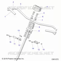 UPPER LENKEN &amp; HANDLEBAR ASM.