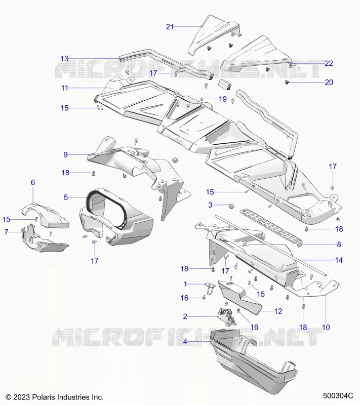 INSTRUMENTENTAFEL ASM.