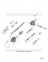 DRIVE TRAIN, MAIN GEARCASE INTERNALS