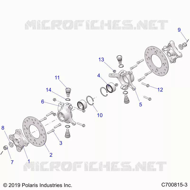 FRONT SUSPENSION HUB