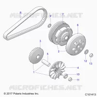 ANTRIEB, PRIMARY CLUTCH