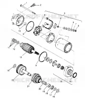 ANLASSER SL 650 STD B954358 (4932923292C005)