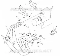 ABGASSYSTEM Storm 0965782, Storm SKS 0965582, Euro Storm E965782, Euro S (4931593159C012)