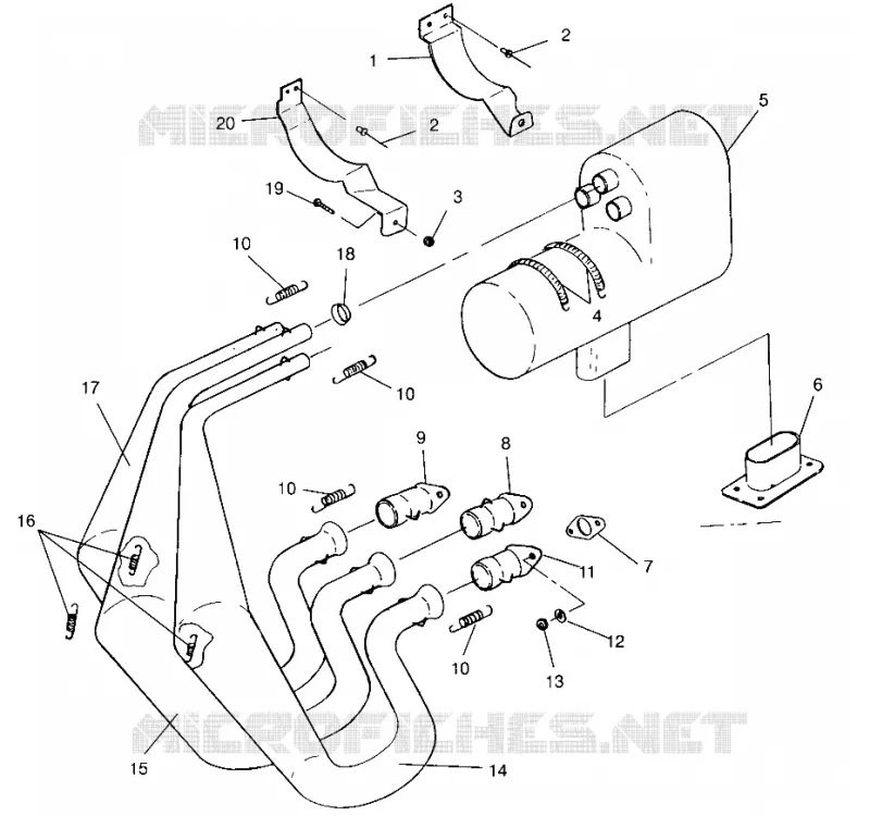 ABGASSYSTEM Storm 0965782, Storm SKS 0965582, Euro Storm E965782, Euro S (4931593159C012)