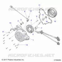 ENGINE, STATOR AND FLYRAD