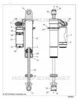 HINTERRADAUFHÃ„NGUNG SHOCK INTERNALS