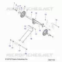 SUSPENSION, HINTER DREHMOMENTARM