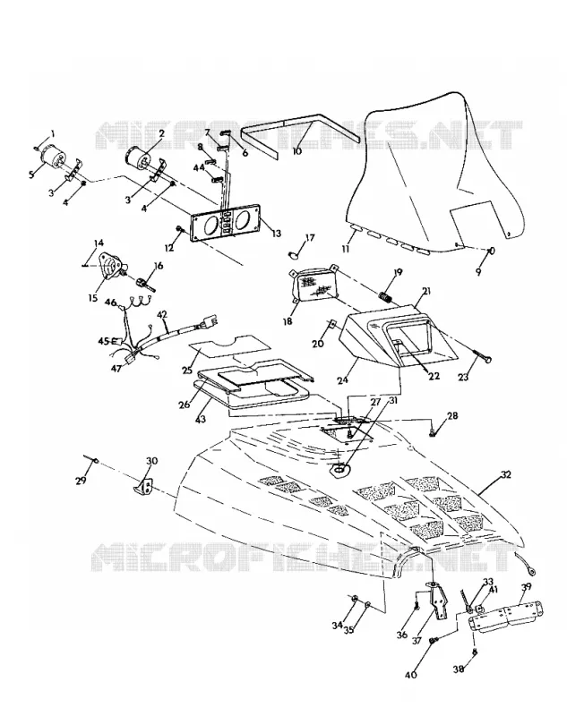 HAUBE ASSEMBLY 440 (4921242124007A)