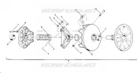 Antriebskupplung Star and Sprint E/S (4915431543010A)
