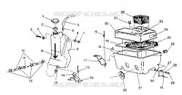 ÖLTANK / LUFTFILTERKASTEN  SPORT / 0930443 (4922942294025A)