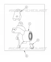 LENKUNG, KNUCKLE, LEFT, 9.21 DISC