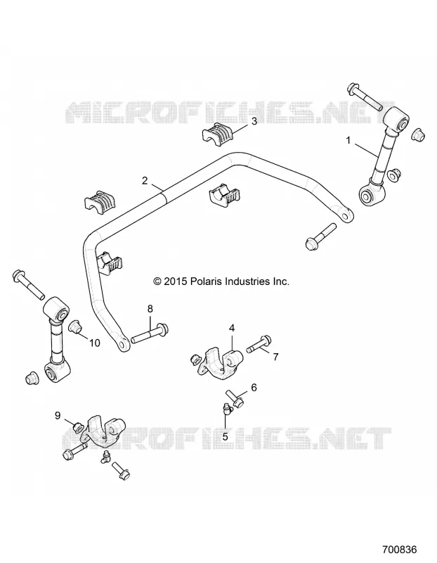FRONT SUSPENSION STABILIZER BAR- R18RGE99BM/BB/B7/KBS/UB9/UBG (700836)