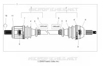 ANTRIEB, FRONT HALF SHAFT