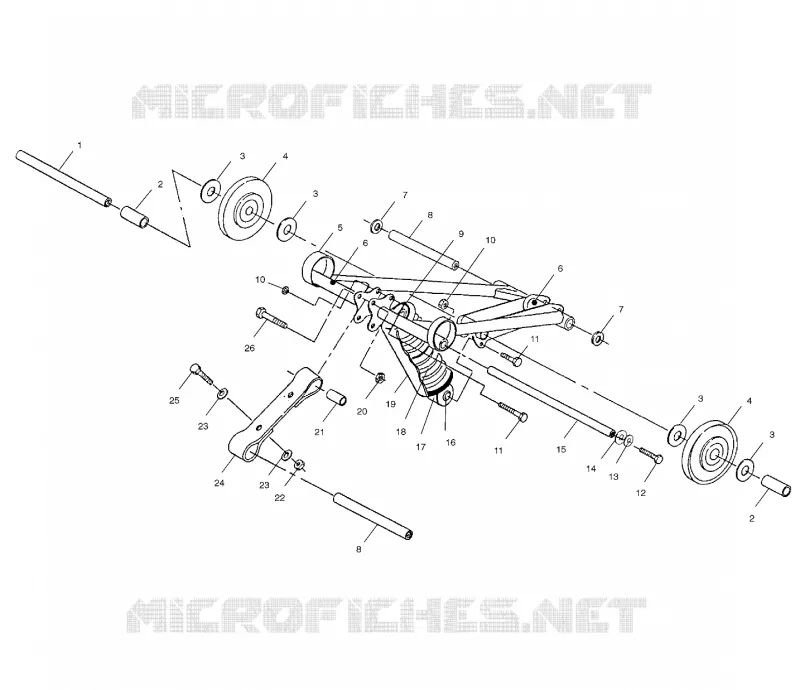 FRONT Drehmomentarm