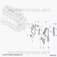 ENGINE, TIMING KETTEN AND RELATED