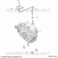 ANTRIEB, FRONT GEARCASE MOUNTING