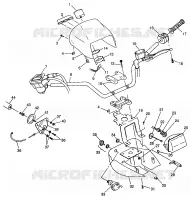 LENKER   SCHEINWERFER POD (400L) XPRESS 400L W97CA38C (4939603960B011)