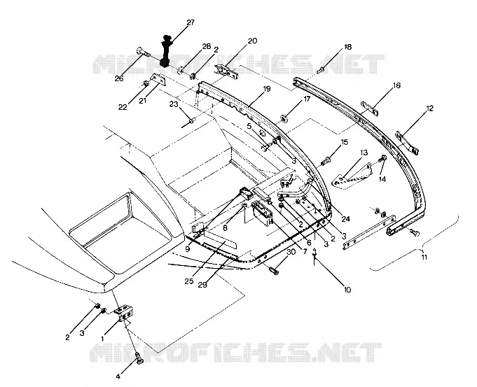 AUTO   HINGE Star and Sprint E/S (4914151415004A)