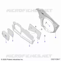 BODY, CLOSE OFF PANEL and ACCESS PANEL