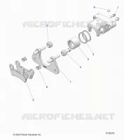 BRAKES, HINTERSATTELS