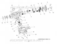 ANTRIEB, MID GETRIEBEGEHÄUSE INTERNALS