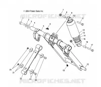 FRONT Drehmomentarm