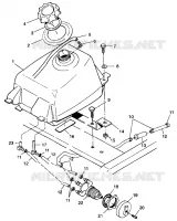 TREIBSTOFF TANK