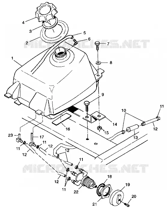 TREIBSTOFF TANK