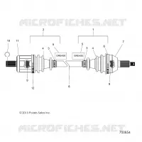 DRIVE TRAIN, FRONT ACHSWELLE