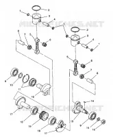 KOLBEN   KURBELWELLE LITE GT/0933133 (4923232323030A)